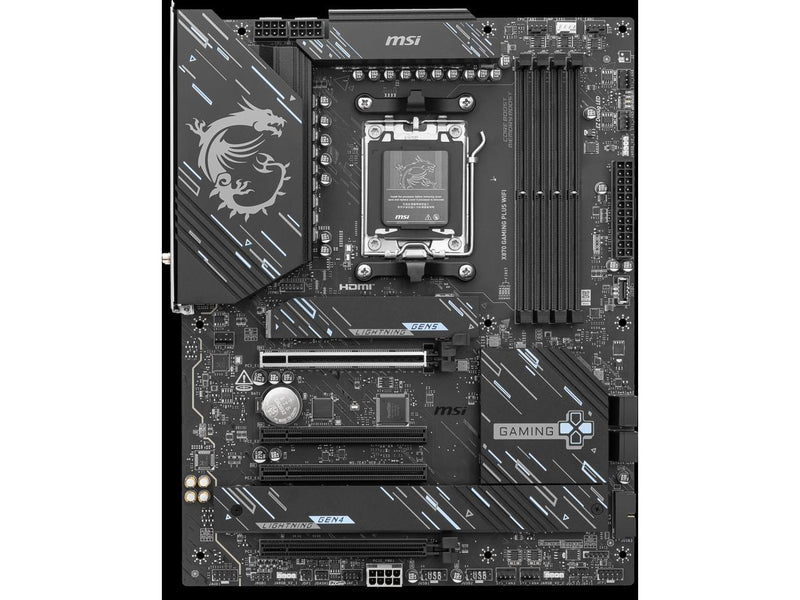 MSI X870 GAMING PLUS WIFI AM5 AMD X870 ATX Motherboard