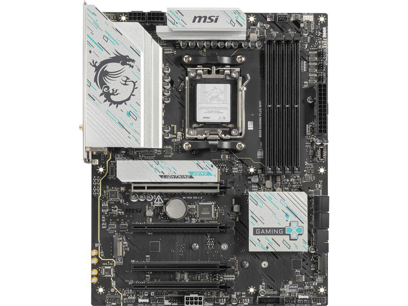 MSI B850 GAMING PLUS WIFI AM5 AMD B850 SATA 6Gb/s 5G Network DDR5 Wi-Fi 7 ATX