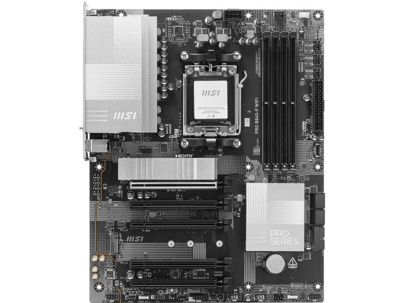 MSI PRO B840-P WIFI AM5 AMD B840 SATA 6Gb/s 2.5G Network Wi-Fi 7 DDR5 ATX