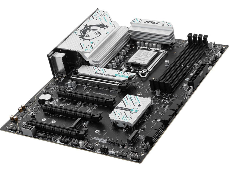 MSI B860 GAMING PLUS WIFI LGA 1851 Intel B860 SATA 6Gb/s Wi-Fi 7 DDR5 PCI-E x16