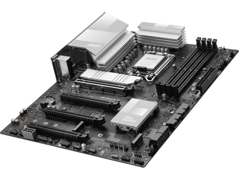 MSI PRO B860-P WIFI LGA 1851 Intel B860 SATA 6Gb/s DDR5 PCI-E x16 slot  M.2