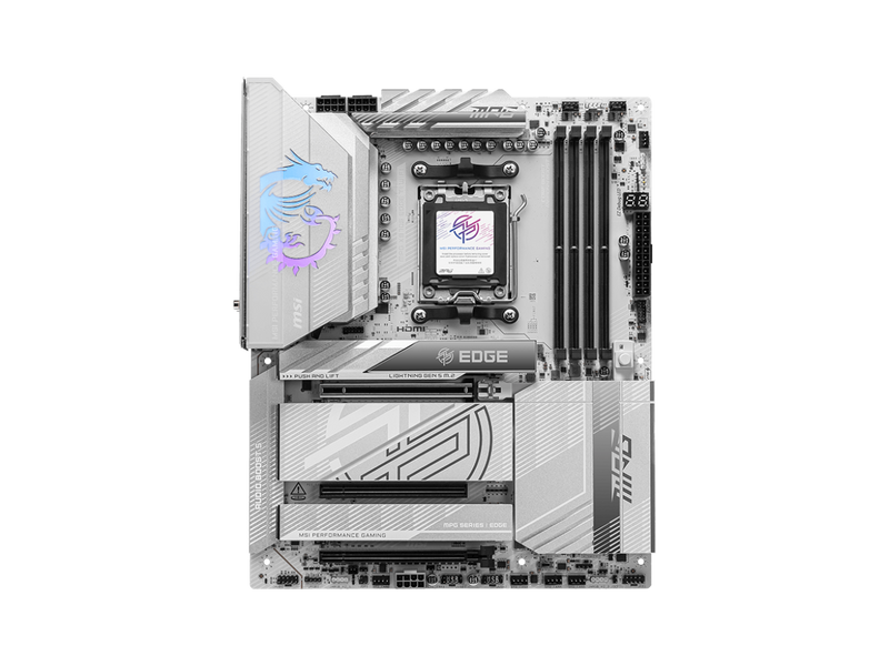 MSI MPG MPG X870E EDGE TI WIFI AM5 AMD X870E SATA 6Gb/s  5G LAN DDR5 M.2 Wi-Fi 7