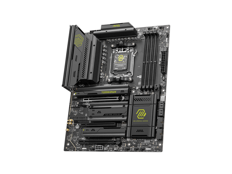 MSI MAG MAG X870E TOMAHAWK WIFI AM5 AMD X870E SATA 6Gb/s M.2 DDR5 Wi-Fi 7 5G LAN