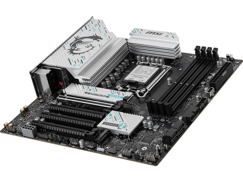 MSI B860M GAMING PLUS WIFI LGA 1851 Intel B860 SATA 6Gb/s DDR5 PCI-E x16 slot