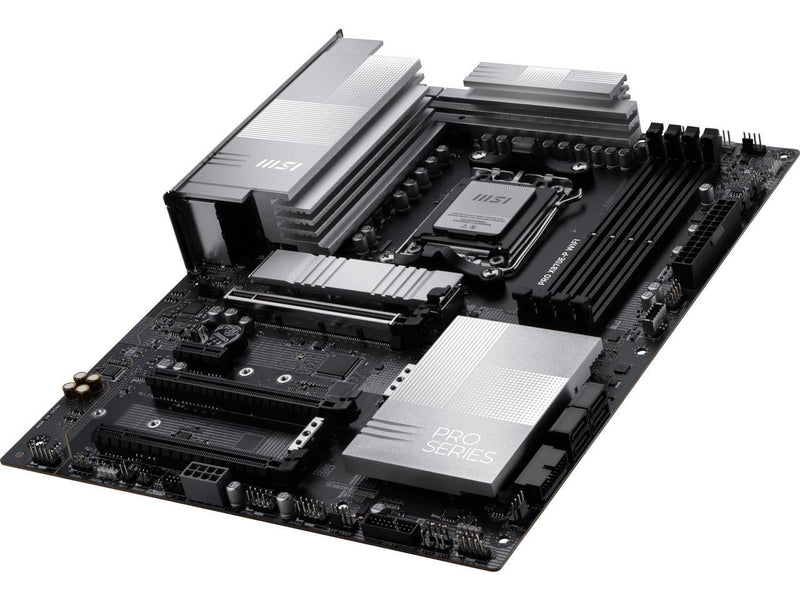 MSI PRO X870E-P WIFI AM5 ATX AMD Motherboards, USB 4.0 (40G),4x SATA 6Gb/s,Wi-Fi