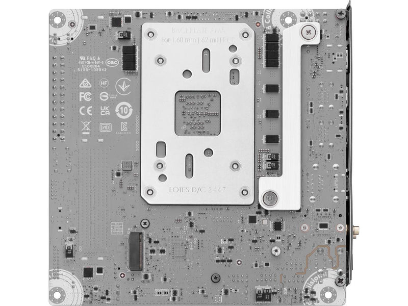 MSI MPG B850I EDGE TI WIFI AM5 Dual Channel DDR5 8200+ MT/s (OC) SATA 6GB
