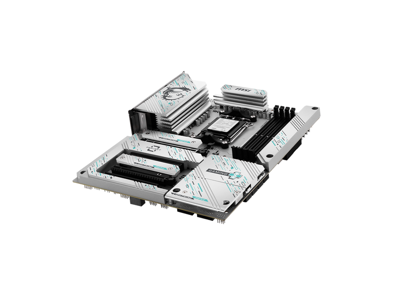 MSI B850 GAMING PLUS WIFI PZ AM5 AMD B850 ATX Back-Connect motherboard, 12+2+1