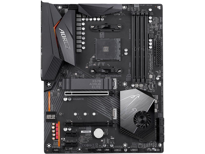 Gigabyte X570 AORUS Elite (AMD Ryzen 3000/X570/ATX/PCIe4.0/DDR4/USB3.1/Realtek