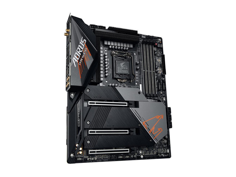 GIGABYTE Z590 AORUS MASTER LGA 1200 Intel Z590 ATX Motherboard with Triple M.2,