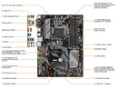 GIGABYTE B560 HD3 LGA 1200 Intel B560 SATA 6Gb/s ATX Intel Motherboard