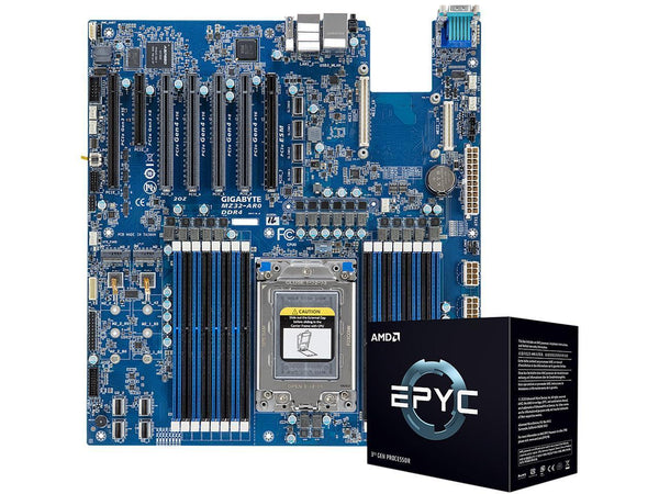 Gigabyte MZ32-AR0 and AMD EPYC 7513 combo deal. Factory Installed/Tested/Burn-in