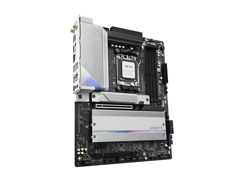 GIGABYTE B650 AERO G AM5 LGA 1718 AMD B650 ATX Motherboard with 5-Year Warranty,