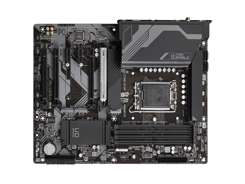 GIGABYTE Z790 UD AC LGA 1700 Intel Z790 ATX Motherboard with DDR5, Triple M.2,