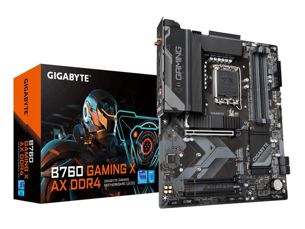 GIGABYTE B760 GAMING X AX DDR4 LGA 1700 Intel B760 ATX Motherboard with DDR4,