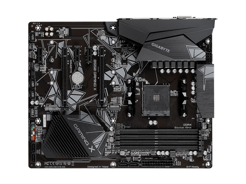 AMD B550 Gaming Motherboard with Digital VRM Solution, GIGABYTE Gaming LAN with