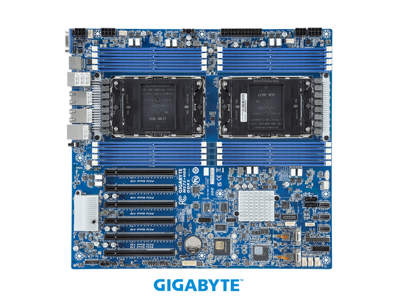 GIGABYTE MS73-HB0 Extended ATX Server Motherboard, 4th Gen. Intel® Xeon®