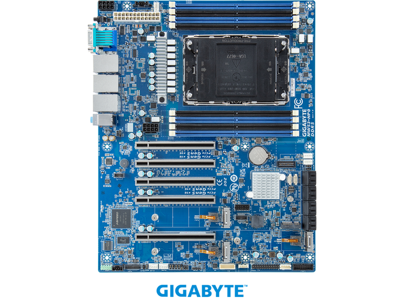 GIGABYTE MW53-HP0 Intel® Xeon® W Workstation Motherboard Board, Single