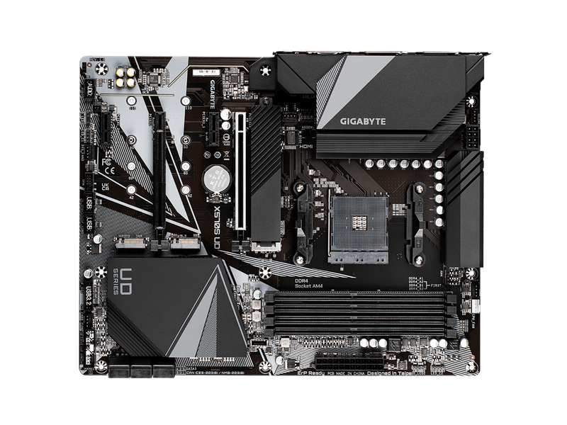 GIGABYTE X570S UD AMD Ryzen 5000 PCIe 4.0 SATA 20Gb/s USB 3.2 AMD X570S ATX