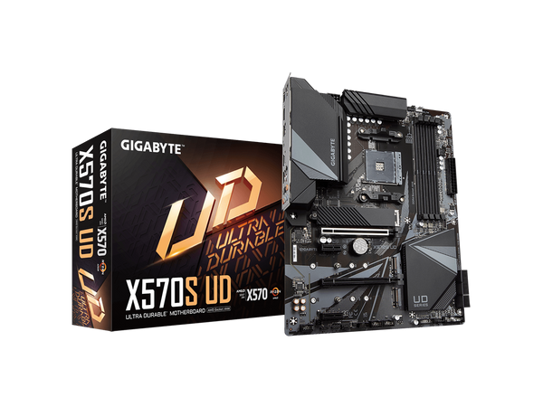 GIGABYTE X570S UD AMD Ryzen 5000 PCIe 4.0 SATA 20Gb/s USB 3.2 AMD X570S ATX