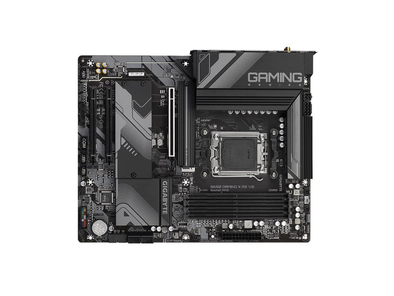 GIGABYTE B650 GAMING X AX V2 AM5 LGA 1718 AMD B650 ATX DDR5, Triple M.2, PCIe