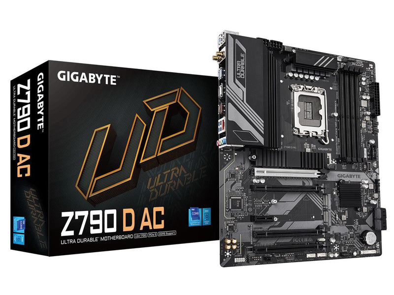 GIGABYTE Z790 D AC  LGA 1700 Intel Z790 ATX Motherboard with DDR5, Triple M.2,