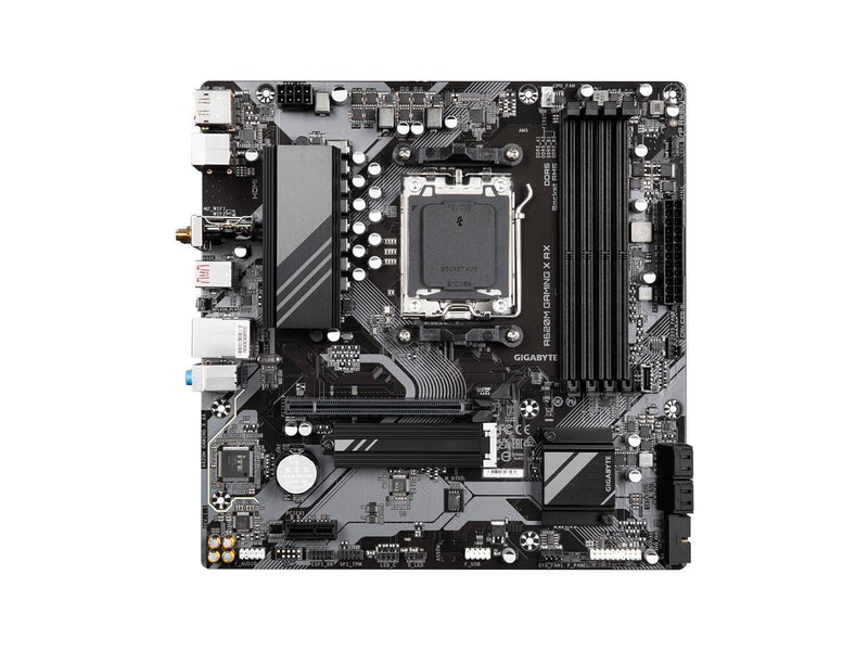 GIGABYTE A620M GAMING X AX (Rev. 1.1) AM5 LGA 1718 AMD A620 M-ATX, DDR5, PCIe