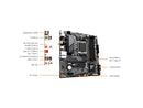 GIGABYTE A620M GAMING X AX (Rev. 1.1) AM5 LGA 1718 AMD A620 M-ATX, DDR5, PCIe