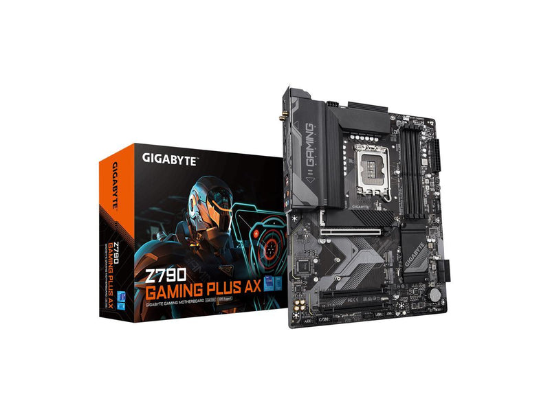 GIGABYTE Z790 GAMING PLUS AX LGA 1700 Intel Z790 ATX Motherboard with DDR5,