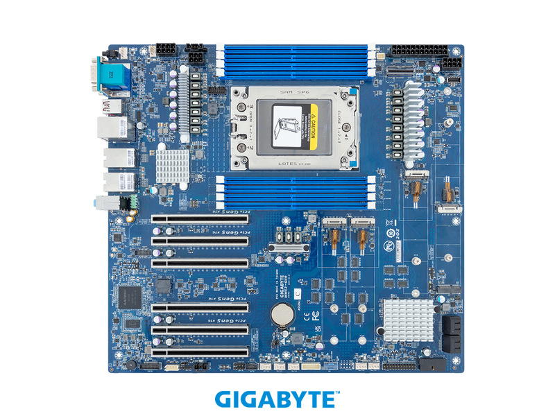 GIGABYTE MH53-G40 Motherboard - AMD Ryzen™ Threadripper™ PRO 9000/7000 WX -