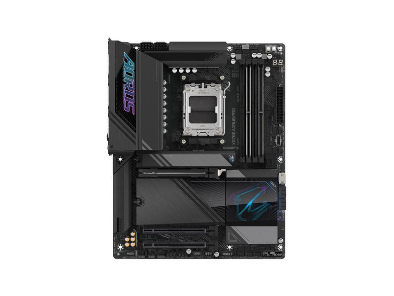 GIGABYTE X870E AORUS PRO AM5 LGA 1718, ATX, DDR5, 4x M.2, PCIe 5.0, USB4, Wi-Fi