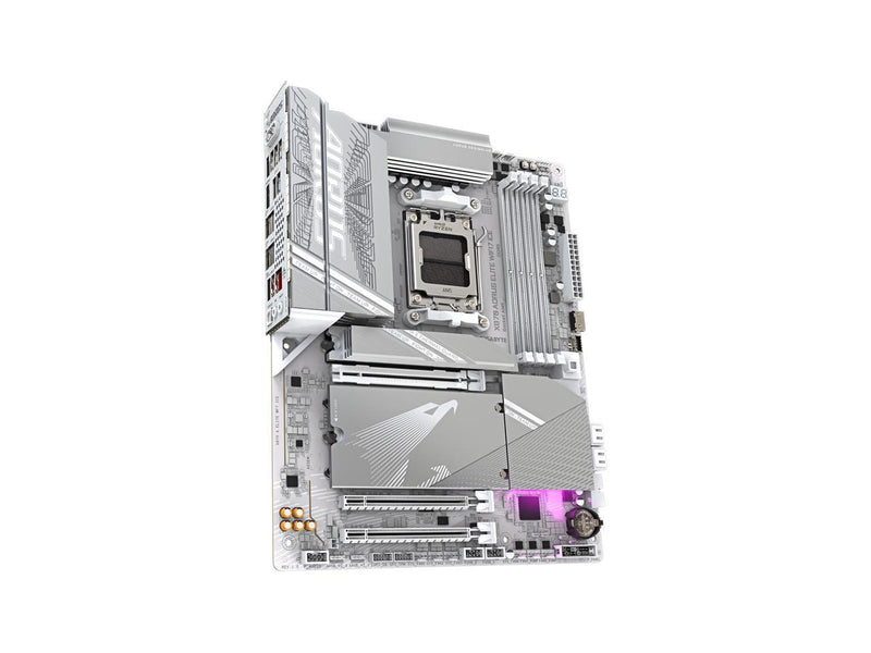 GIGABYTE X870 AORUS ELITE WIFI7 ICE AM5 LGA 1718, ATX, DDR5, 4x M.2, PCIe 5.0,