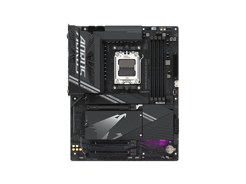 GIGABYTE X870 AORUS ELITE WIFI7 AM5 LGA 1718, ATX, DDR5, 4x M.2, PCIe 5.0, USB4,