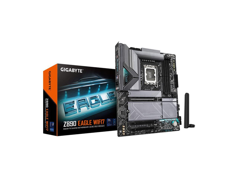 GIGABYTE Z890 EAGLE WIFI7 Ultra Core (Series 2) LGA 1851, ATX, DDR5, 4x M.2,