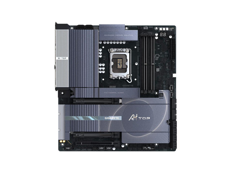 GIGABYTE Z890 AI TOP Intel Core Ultra (Series 2) LGA 1851 Motherboard, E-ATX,