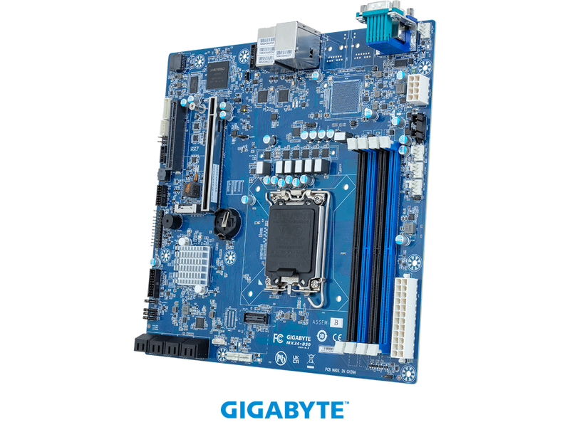 GIGABYTE MX34-BS0 Motherboard - Intel® Xeon® E-2400 - microATX UP
