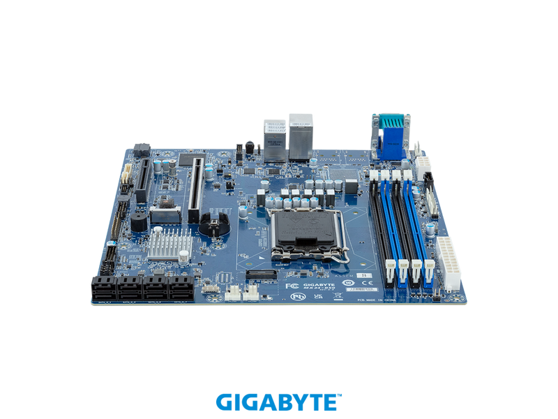 GIGABYTE MX34-BS0 Motherboard - Intel® Xeon® E-2400 - microATX UP