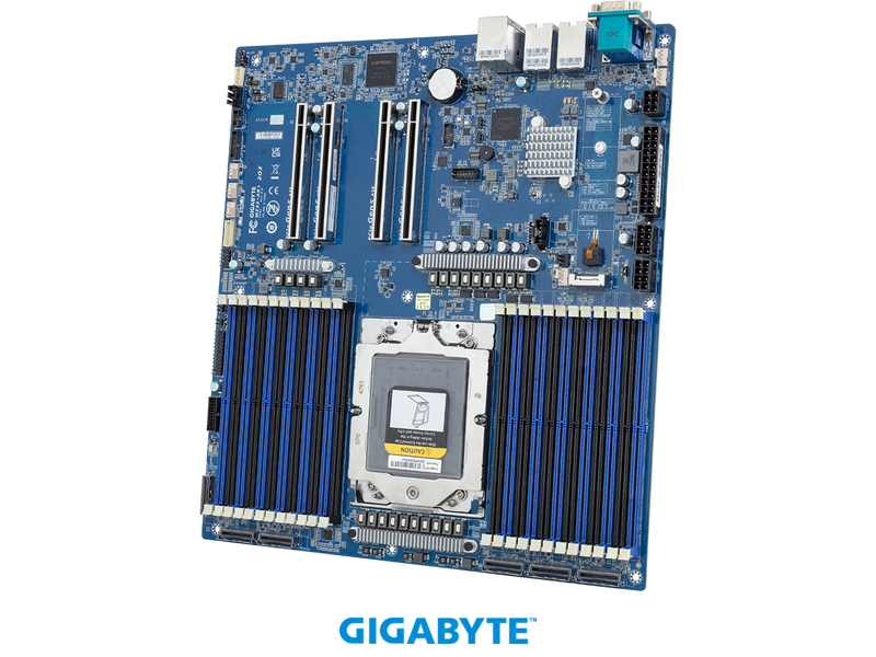 GIGABYTE MZ33-AR1 Rev. 3.x Server Motherboard,  AMD EPYC™ 9005/9004 - E-ATX UP