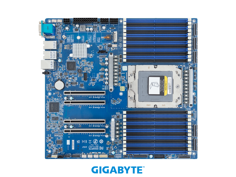 GIGABYTE MZ33-AR1 Rev. 3.x Server Motherboard,  AMD EPYC™ 9005/9004 - E-ATX UP