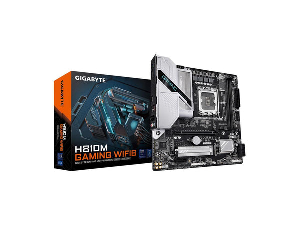 GIGABYTE H810M GAMING WIFI6 Intel Core Ultra (Series 2) LGA 1851 Motherboard,