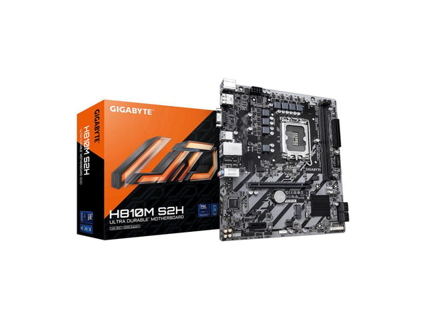 GIGABYTE H810M S2H Intel Core Ultra (Series 2) LGA 1851 Motherboard, mATX, DDR5,