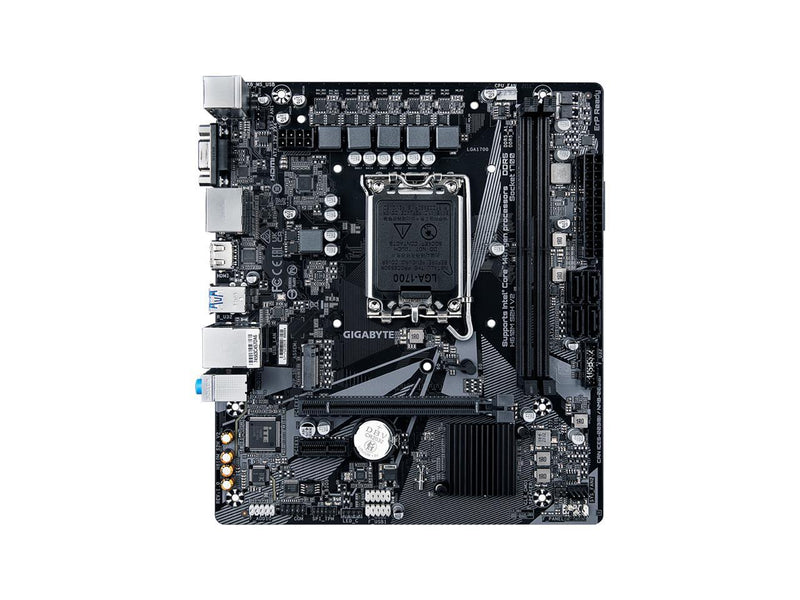 GIGABYTE H610M S2H V2 Motherboard, Supports 14th/13th/12th Gen Intel Core