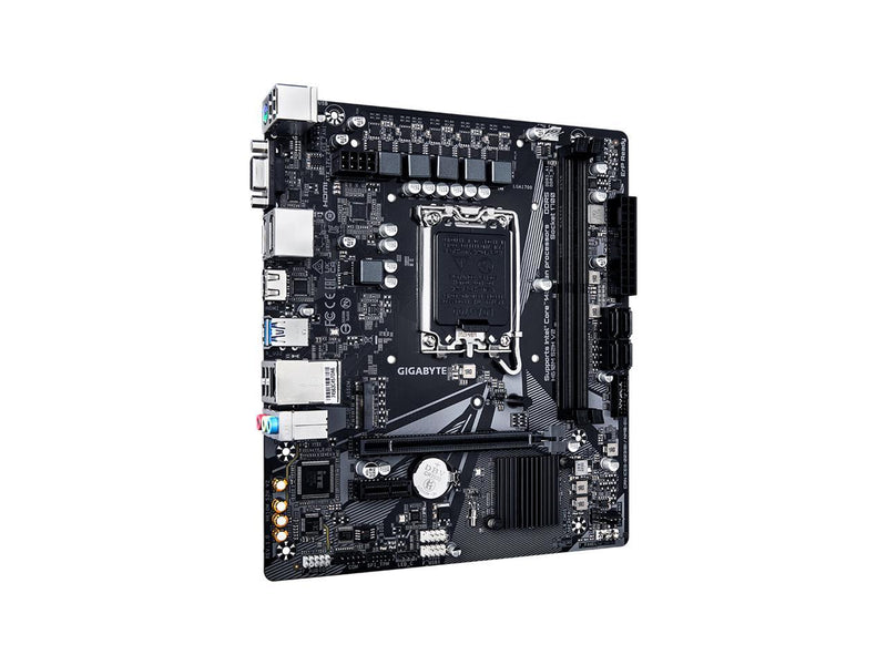 GIGABYTE H610M S2H V2 Motherboard, Supports 14th/13th/12th Gen Intel Core