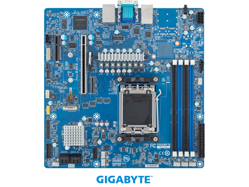 GIGABYTE MC13-LE2 Motherboard - AMD EPYC™ 4005/4004 & Ryzen™ 9000/7000 -