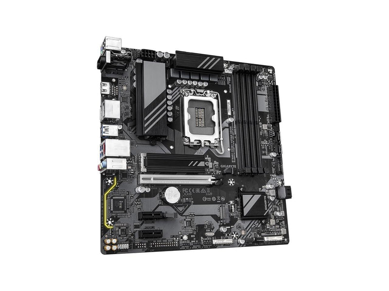 GIGABYTE B760M DS3H WIFI6E GEN5 LGA 1700 Intel B760 M-ATX Motherboard with DDR5,