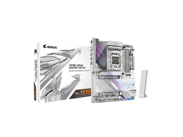 GIGABYTE X870E AORUS MASTER X3D ICE AM5 AMD X870E ATX Motherboard