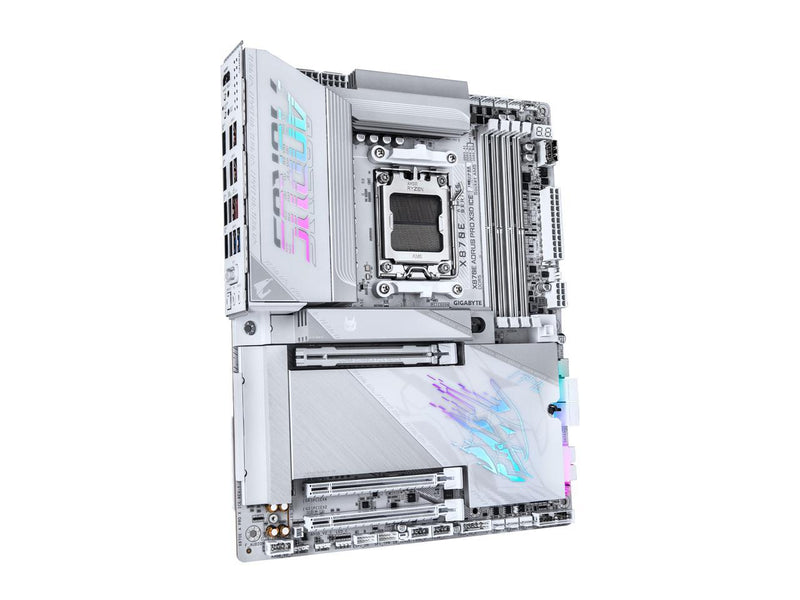 GIGABYTE X870E AORUS PRO X3D ICE AM5 AMD X870E ATX Motherboard