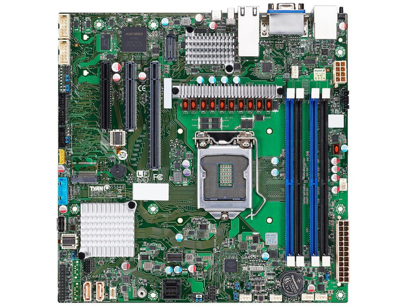 TYAN S5560GM2NRE-2T Micro ATX Server Motherboard LGA 1200 Intel C252