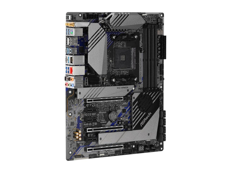 ASRock X570 CREATOR AM4 AMD X570 SATA 6Gb/s ATX AMD Motherboard