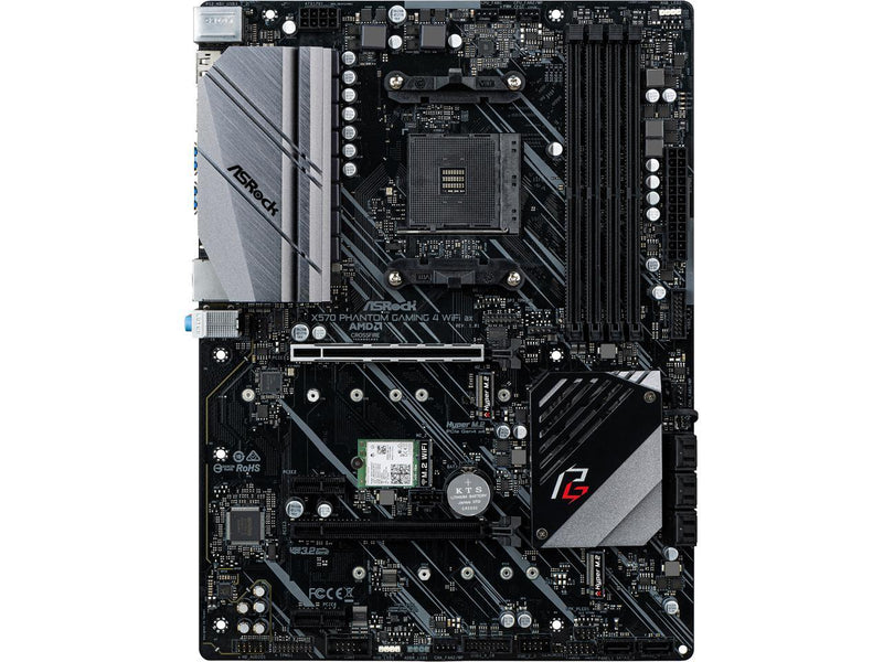 ASRock X570PHANTOMGAMING4WIFI AX AM4 AMD X570 SATA 6Gb/s ATX AMD Motherboard