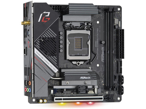 ASRock Z490 Phantom Gaming-ITX/TB3 LGA 1200 Intel Z490 SATA 6Gb/s Mini ITX Intel